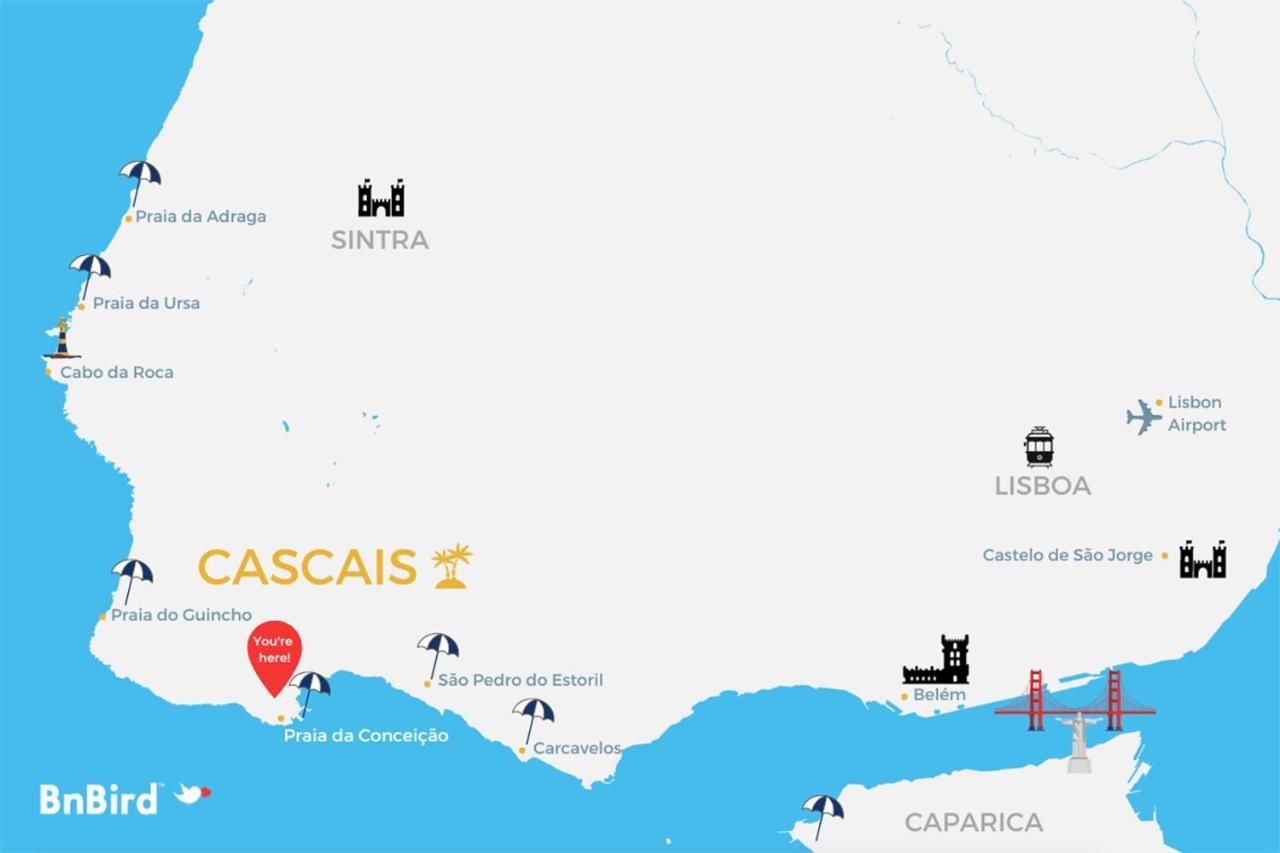 Apartamento Cascais Sunny With Ocean Views Exterior foto